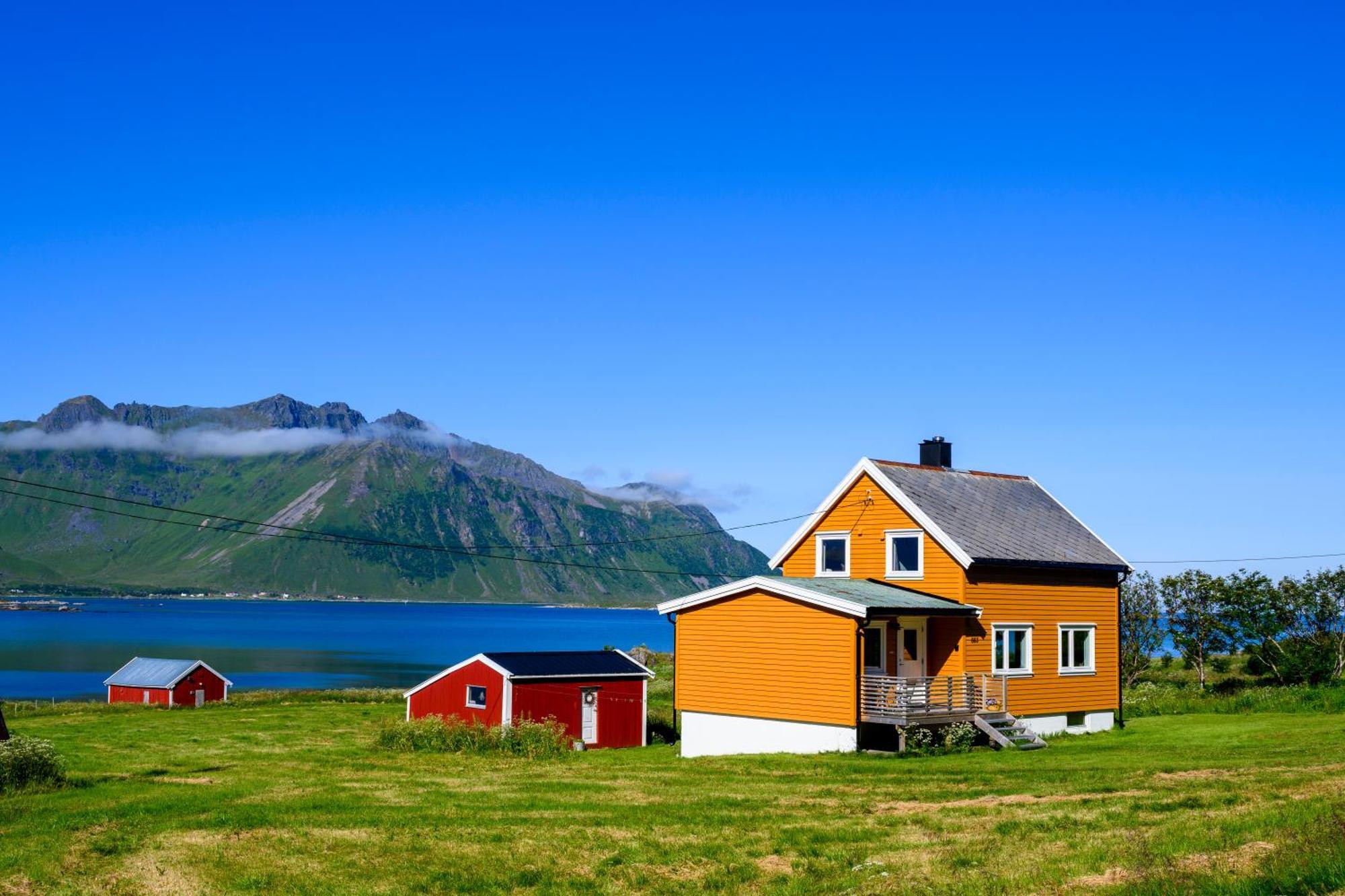Lillevik Lofoten Gimsoy Ngoại thất bức ảnh