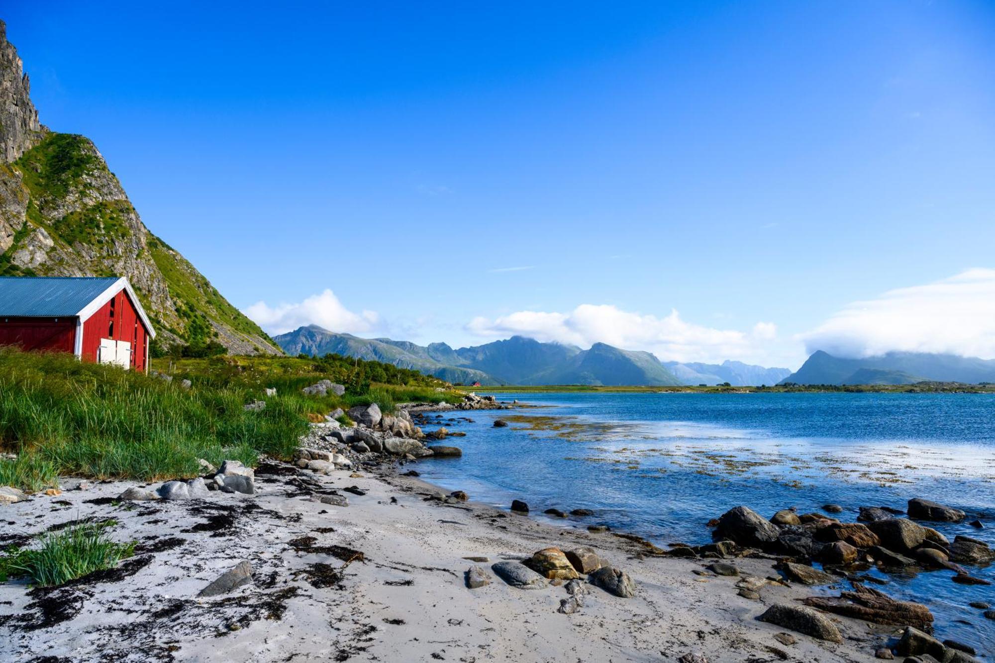 Lillevik Lofoten Gimsoy Ngoại thất bức ảnh